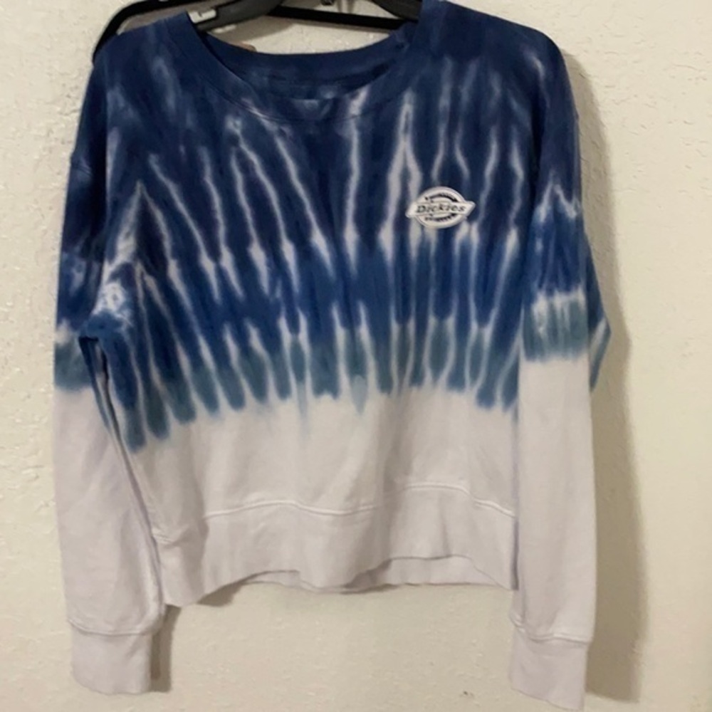 Dickies cropped tie dye sweatshirt